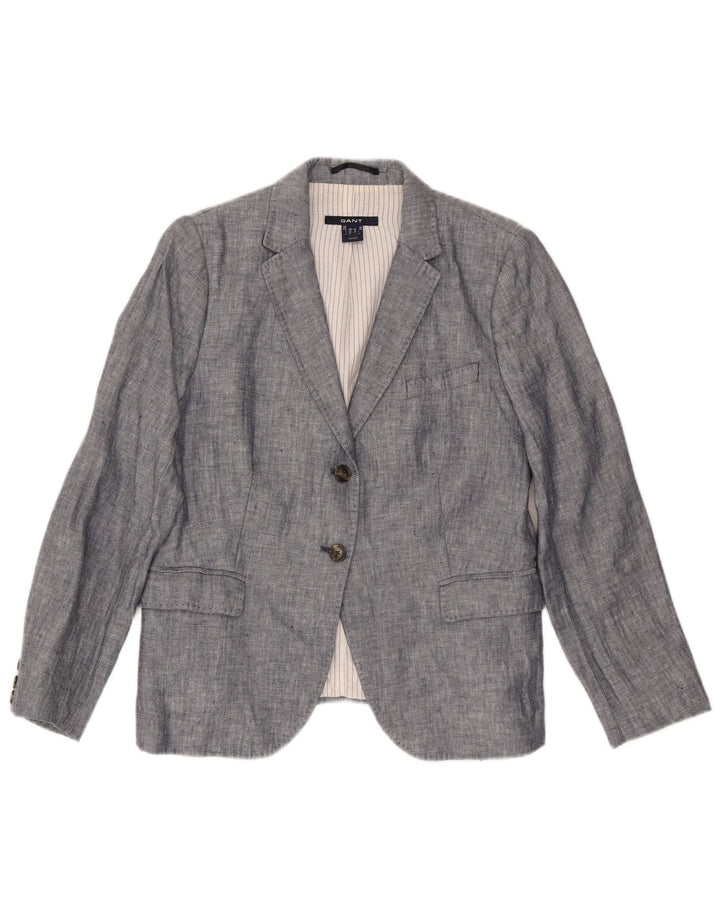 Sacou Gant pentru femei cu 2 nasturi, UK 16, mare, gri, in