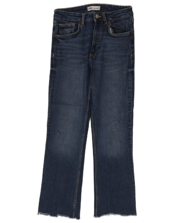 Blugi Zara Femei Bootcut EU 36 XS W26 L25 Albastru