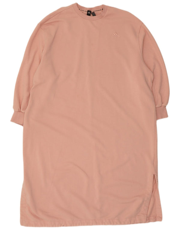 Rochie cu pulover adidas pentru femei supradimensionate UK 24/26 2XL bumbac roz