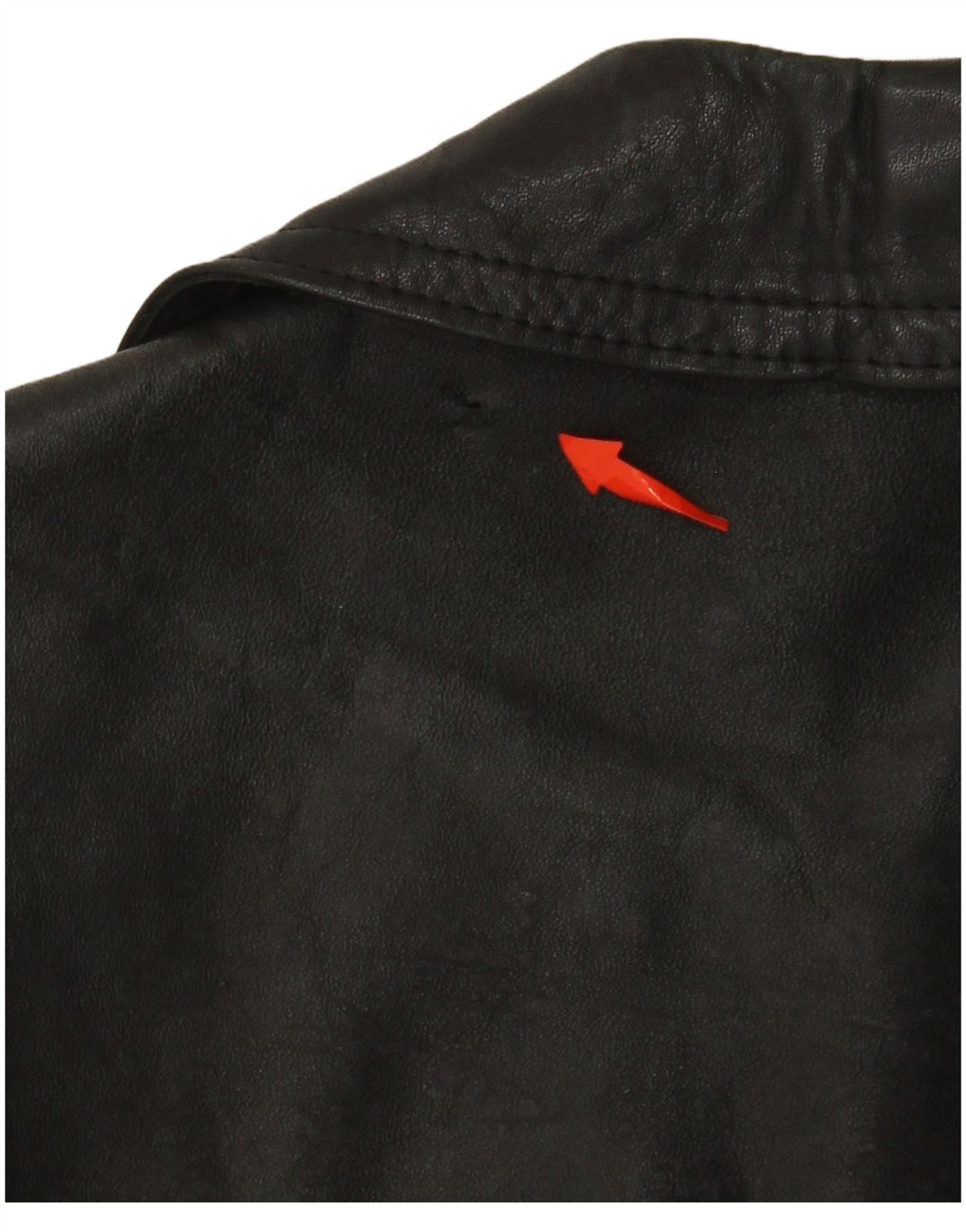 Jachetă de piele pentru bărbați VINTAGE UK 38 Medium Black