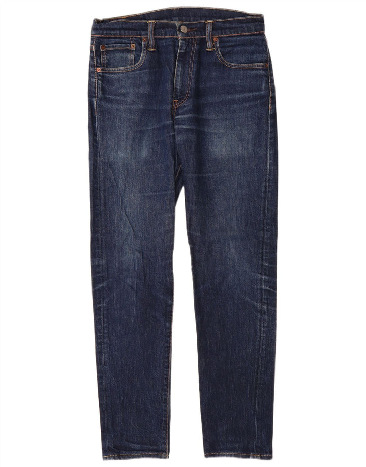 Blugi conici pentru bărbați Levi's 512 Slim Tapered W30 L30 Blue Bumbac