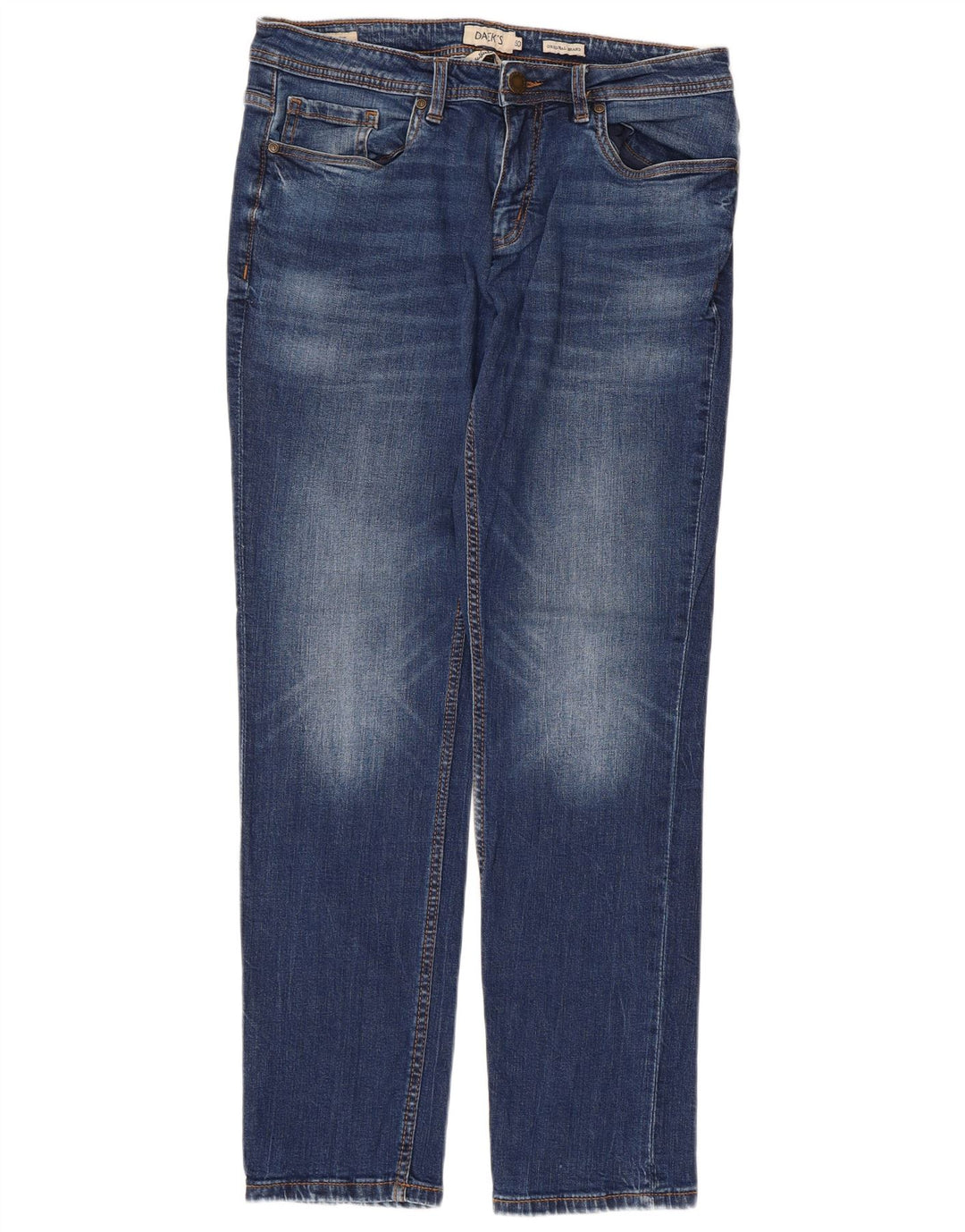 Blugi subțiri pentru bărbați Dack's IT 50 Large W32 L30 Blue Bumbac