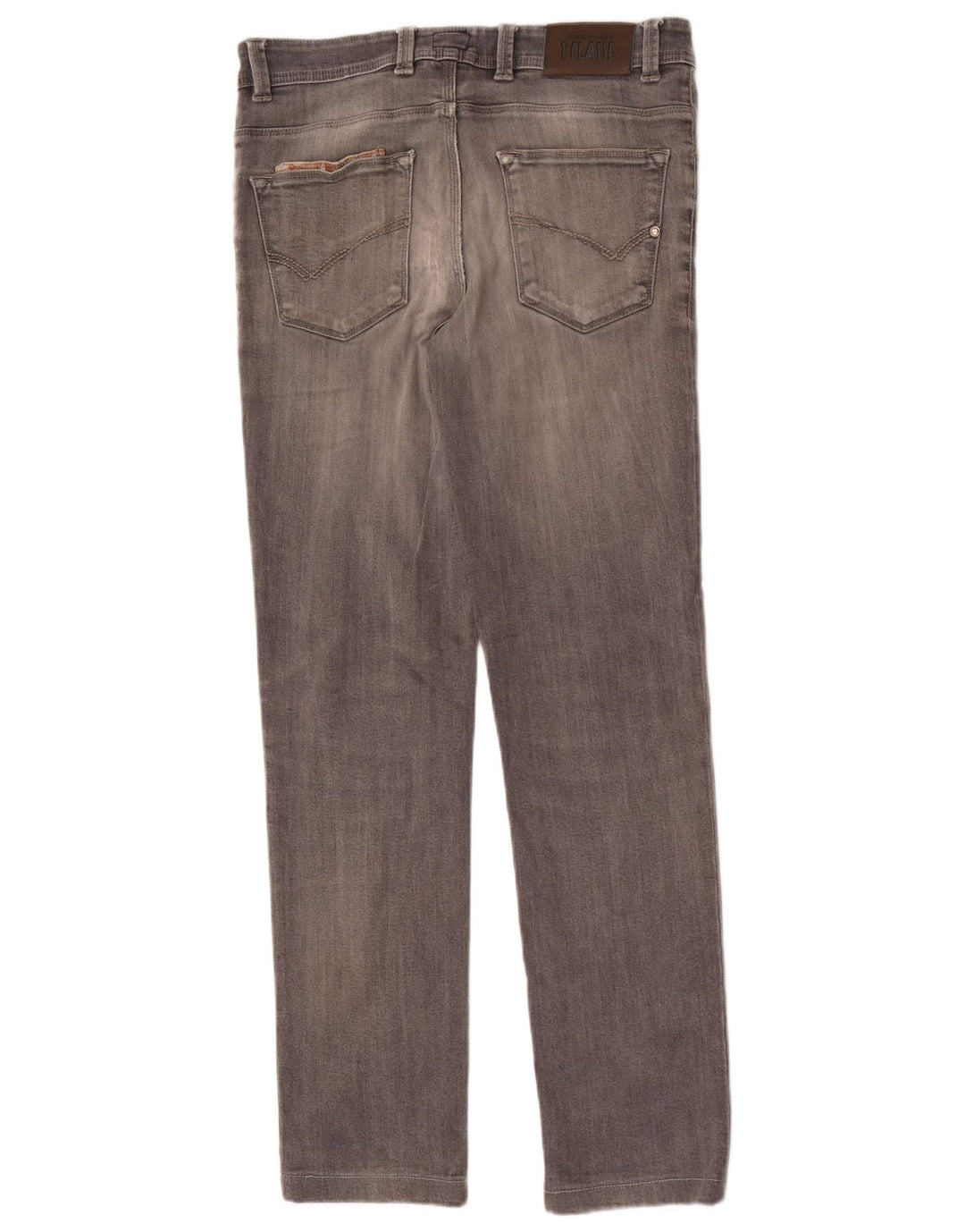 ALVIERO MARTINI Blugi slim pentru bărbați W33 L31 bumbac gri