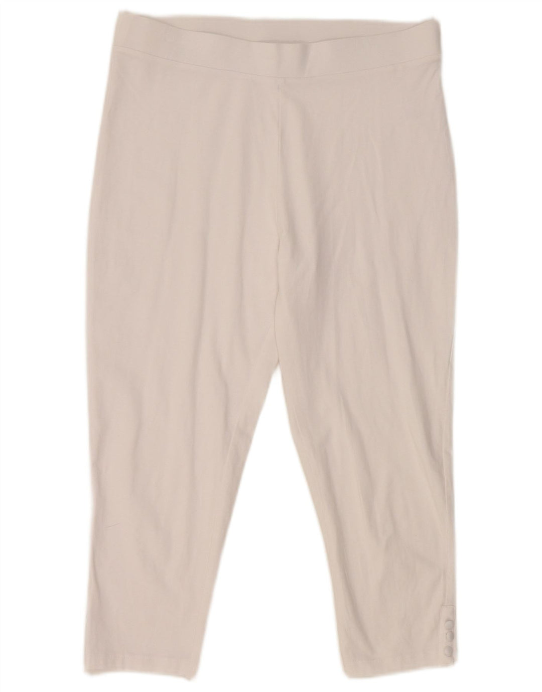 Leggings Capri pentru femei M&Co UK 14, mare, alb, bumbac