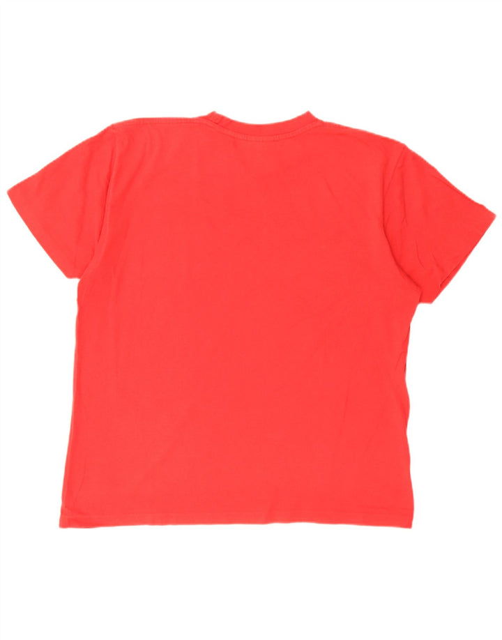 Tricou grafic Champion pentru bărbați Top mare roșu