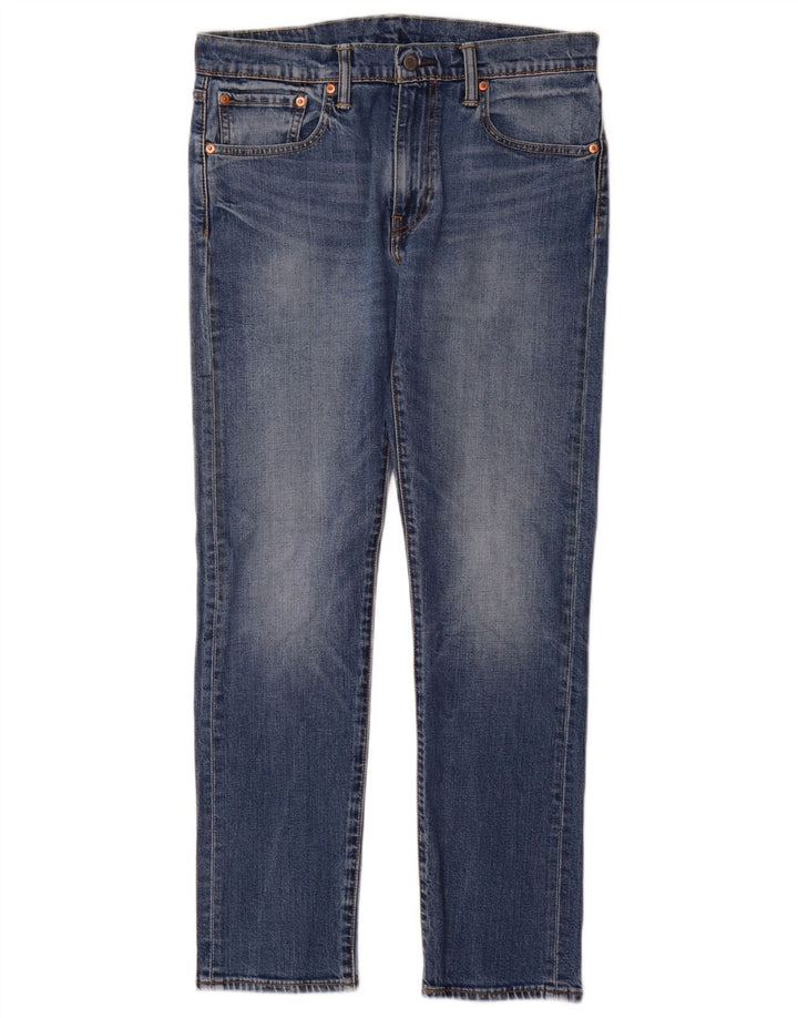 Blugi conici pentru bărbați Levi's 502 W32 L32 Bumbac albastru