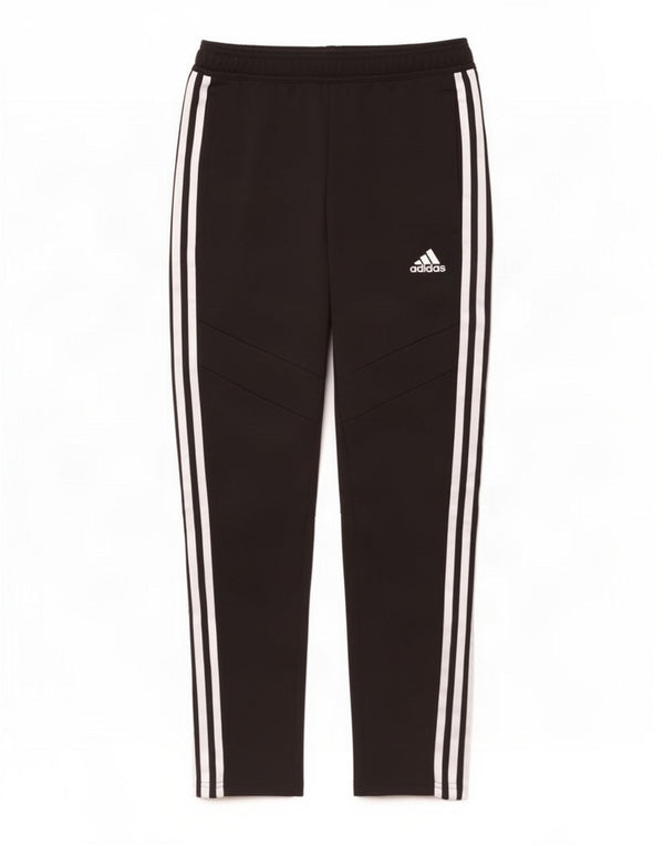 Pantaloni de trening Adidas baieti 11-12 ani poliester negru