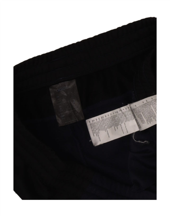Leggings pentru femei Adidas UK 14 Medium bleumarin poliester color bloc