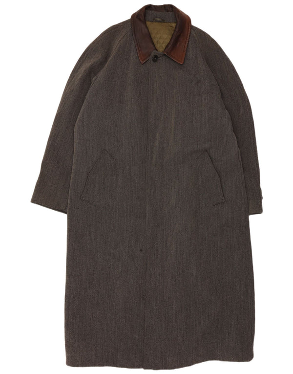 Palton pentru bărbați HUGO BOSS UK 42 XL Lână gri