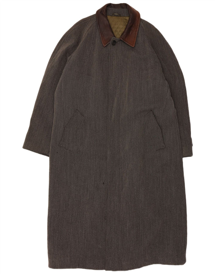 Palton pentru bărbați HUGO BOSS UK 42 XL Lână gri