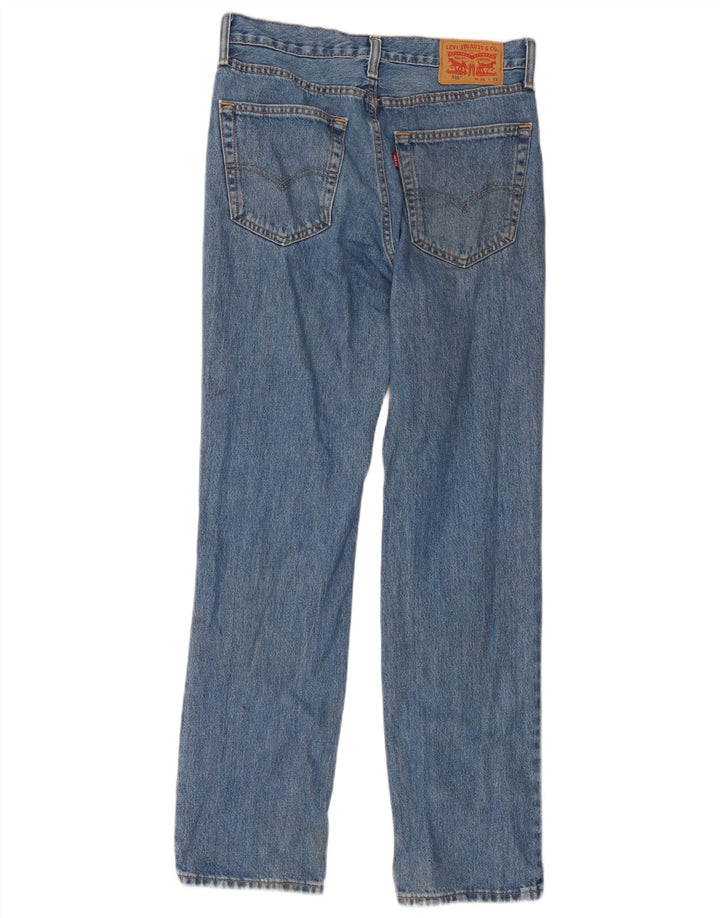 Blugi drepti pentru bărbați Levi's 516 W31 L32 Bumbac albastru