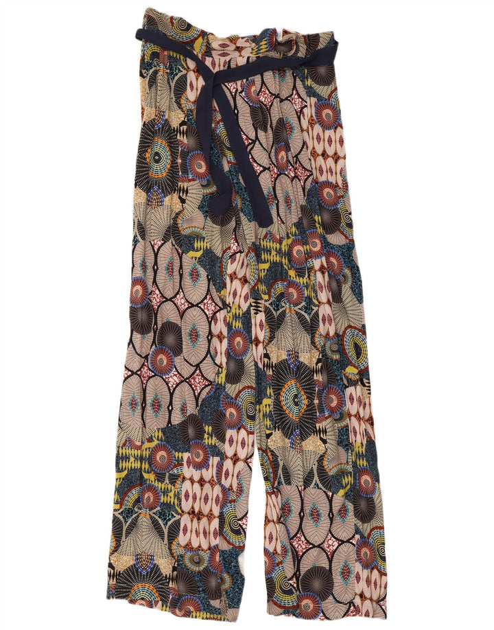 Pantaloni harem pentru femei Desigual cu model abstract EU 40 Medium W30 L31 Multic