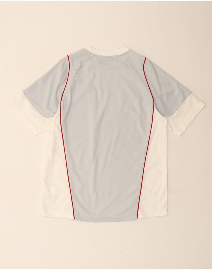 Tricou Bărbați LOTTO Top UK 38/40 Medium White Colorblock Poliester