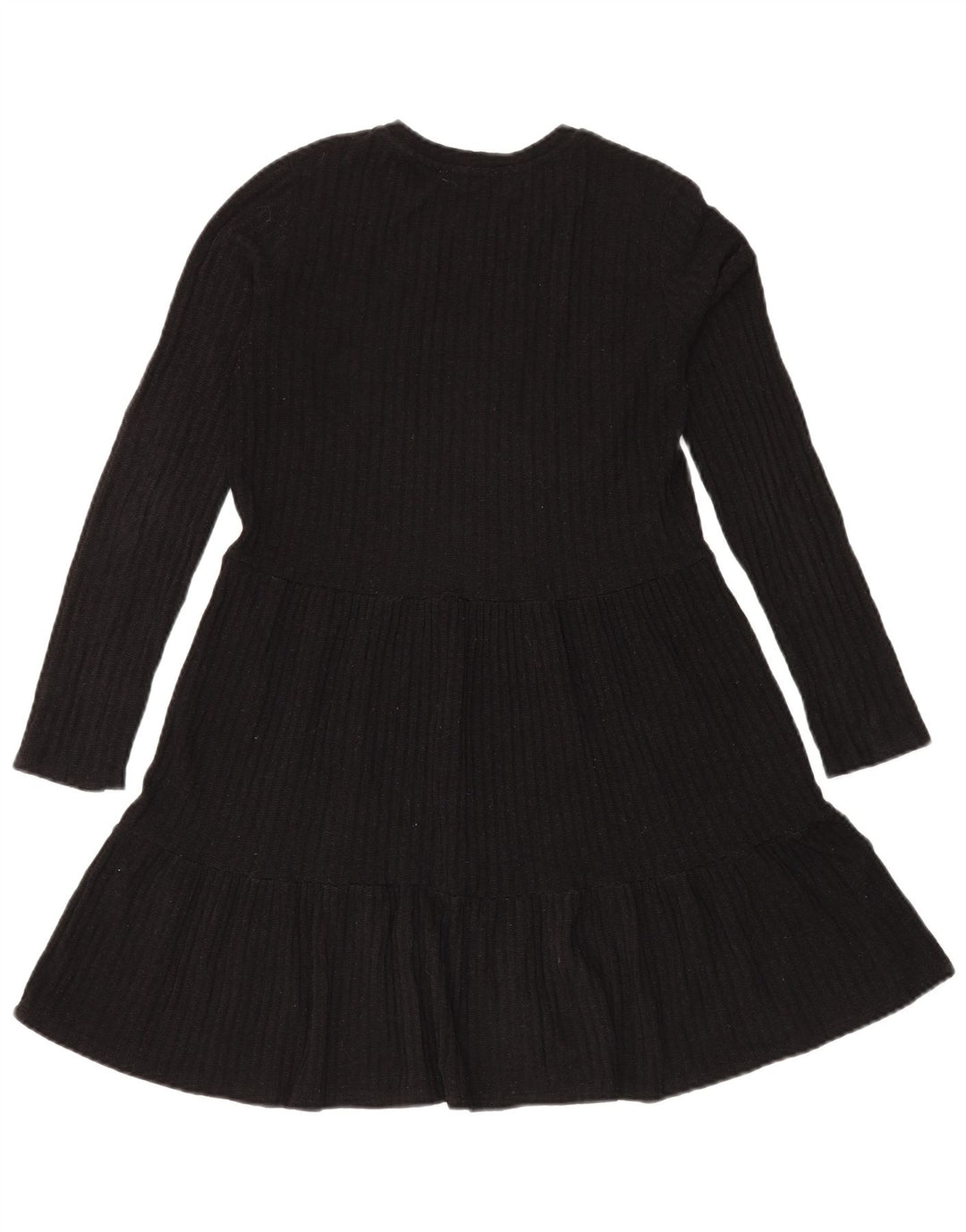 Rochie tricotată pentru femei Zara UK 12 Medium Black
