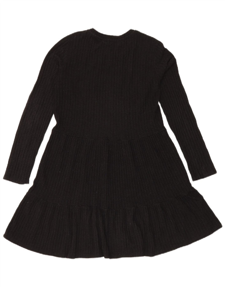 Rochie tricotată pentru femei Zara UK 12 Medium Black