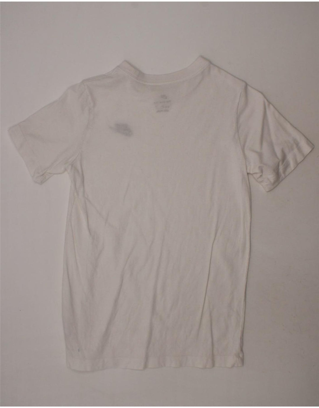 NIKE Boys T-Shirt Top 12-13 Years Large White Cotton Vintage Nike and Second-Hand Nike from Messina Hembry 