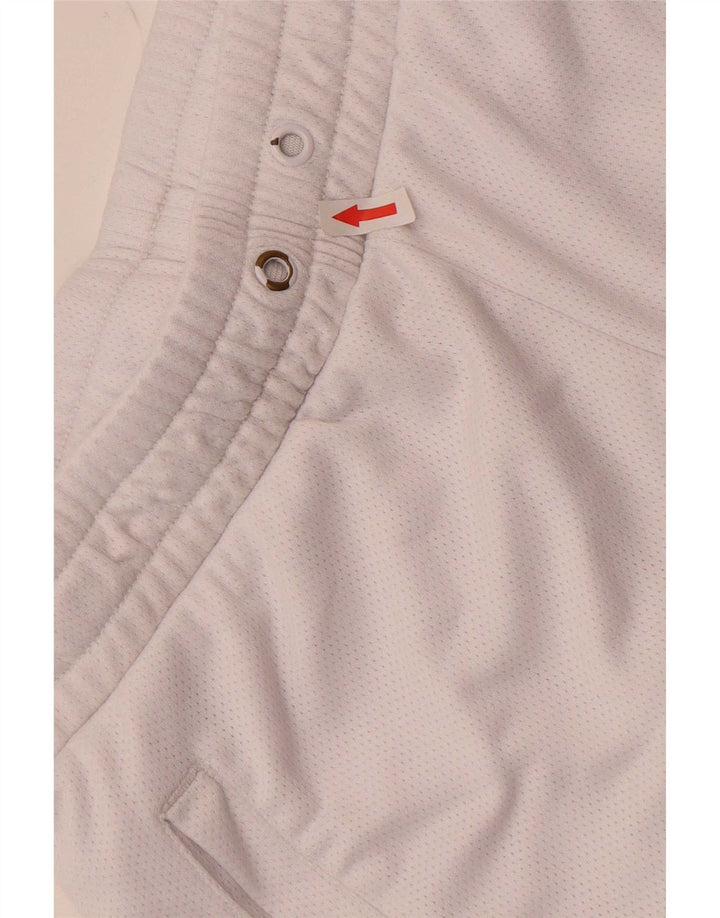 Pantaloni scurți sport Kappa pentru bărbați, alb, color block