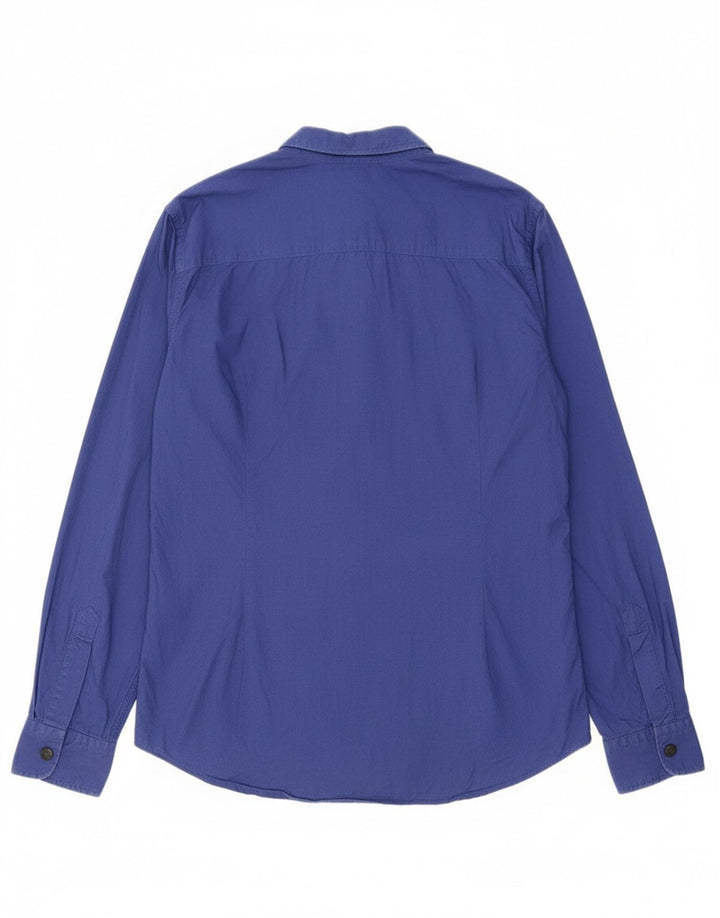 NORTH SAILS Mens Shirt Large Blue Cotton
