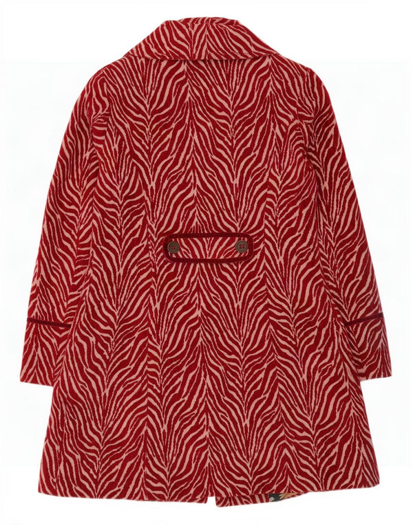 Palton pentru femei Joe Browns UK 12 Medium Red Animal Print Poliester