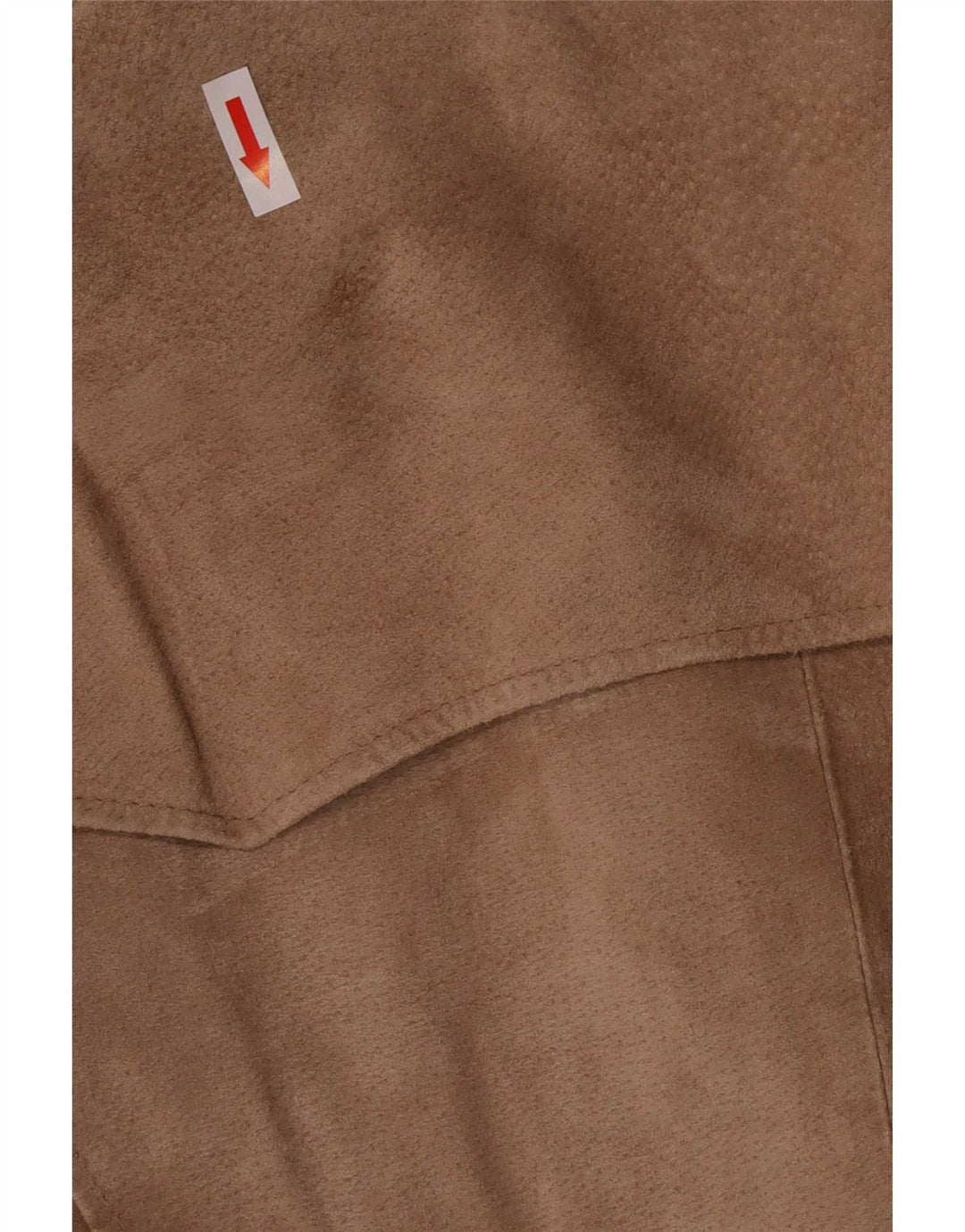 Peter Werth Jachetă de piele intoarsa pentru femei UK 18 XL Bej Piele Classic