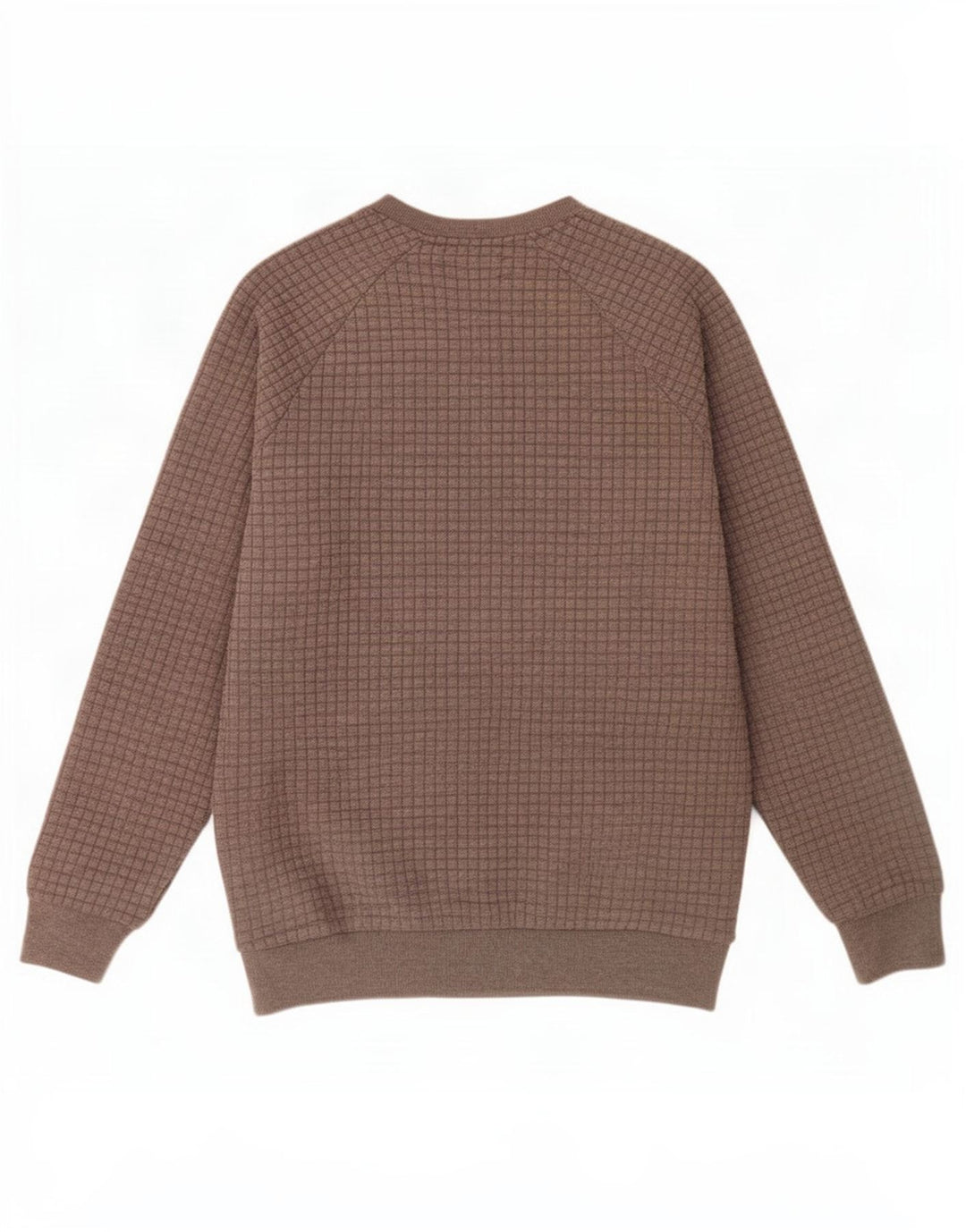 Pulover pentru bărbați Zara XL, poliester cu carouri gri