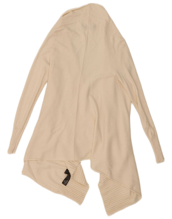 Pulover cardigan deschis supradimensionat pentru femei Zara UK 10 Mic Bej