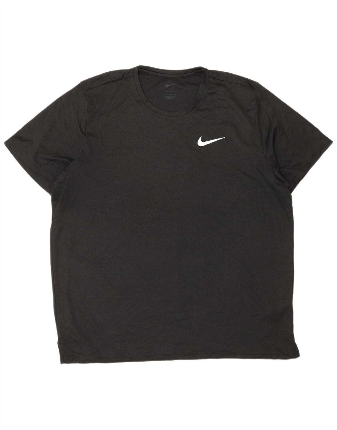 Tricou pentru bărbați NIKE Dri Fit Top XL Poliester negru