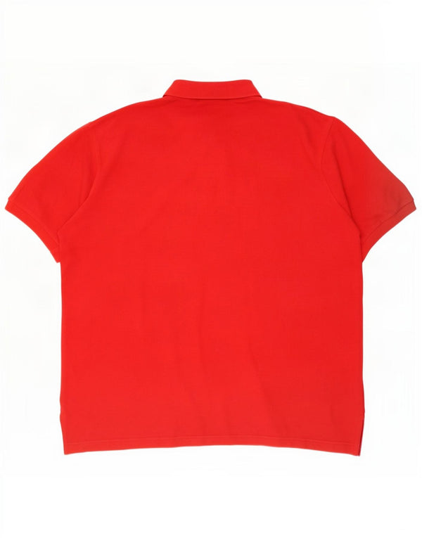 U.S. Polo Assn. Tricou polo pentru bărbați 2XL bumbac roșu