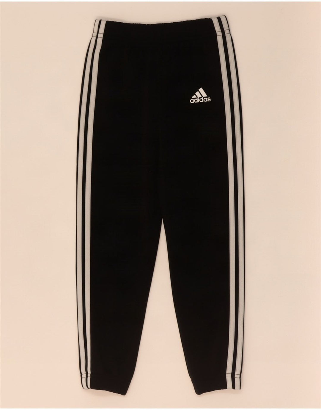 Pantaloni de trening Adidas baieti Joggeri 2-3 ani poliester negru