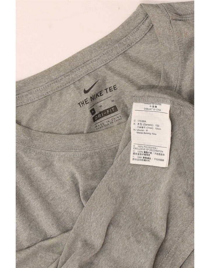 Tricou Nike Dri Fit pentru bărbați Top Medium Gri Poliester