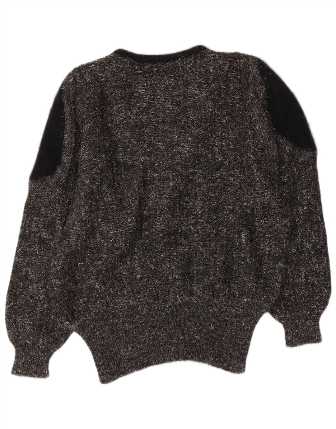 Pulover VINTAGE pentru femei cu decolteu în V IT 44 Medium Gri Colorblock