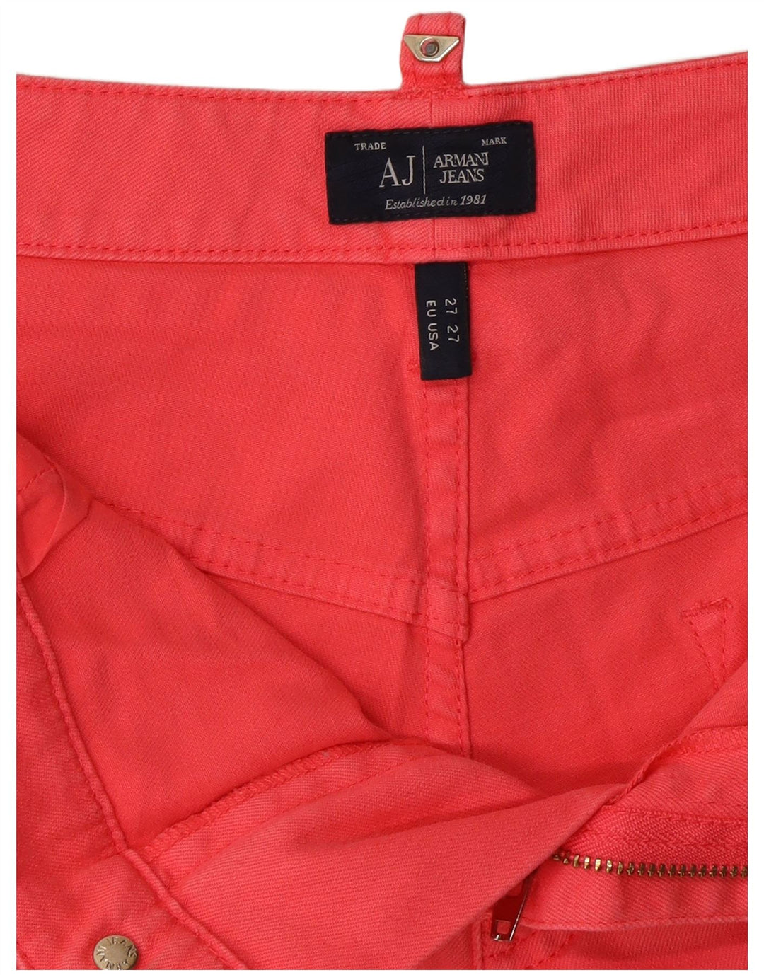 Pantaloni scurti casual pentru femei ARMANI W27 Small Pink