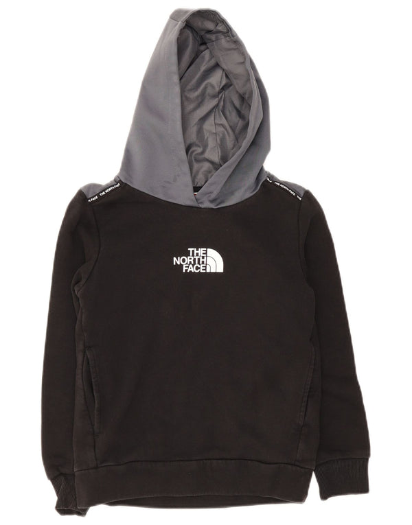 The North Face Boys Graphic Hoodie Jumper 9-10 ani mediu negru