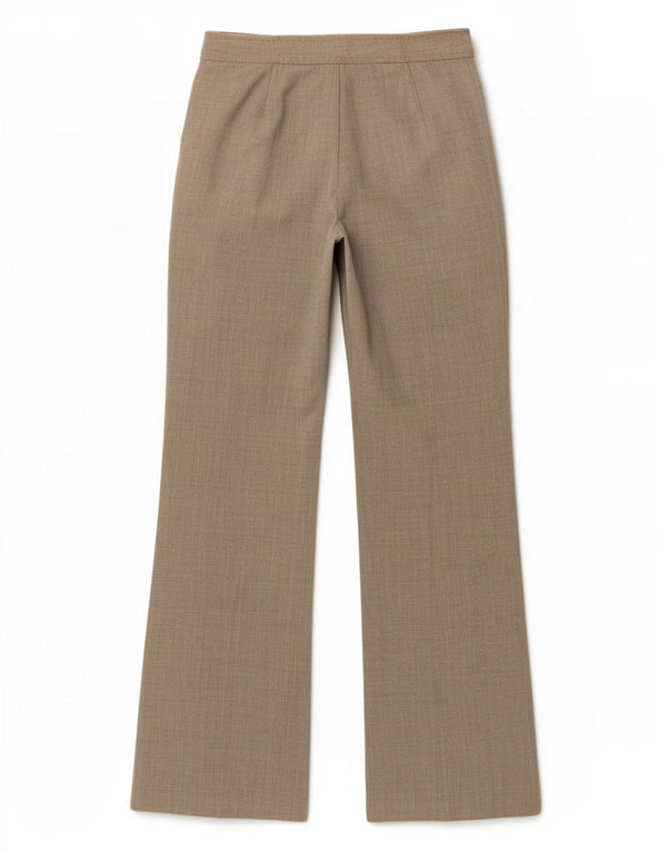 Marks & Spencer Pantaloni casual pentru femei cu picioare largi UK 10 Small W28 L30 Gri