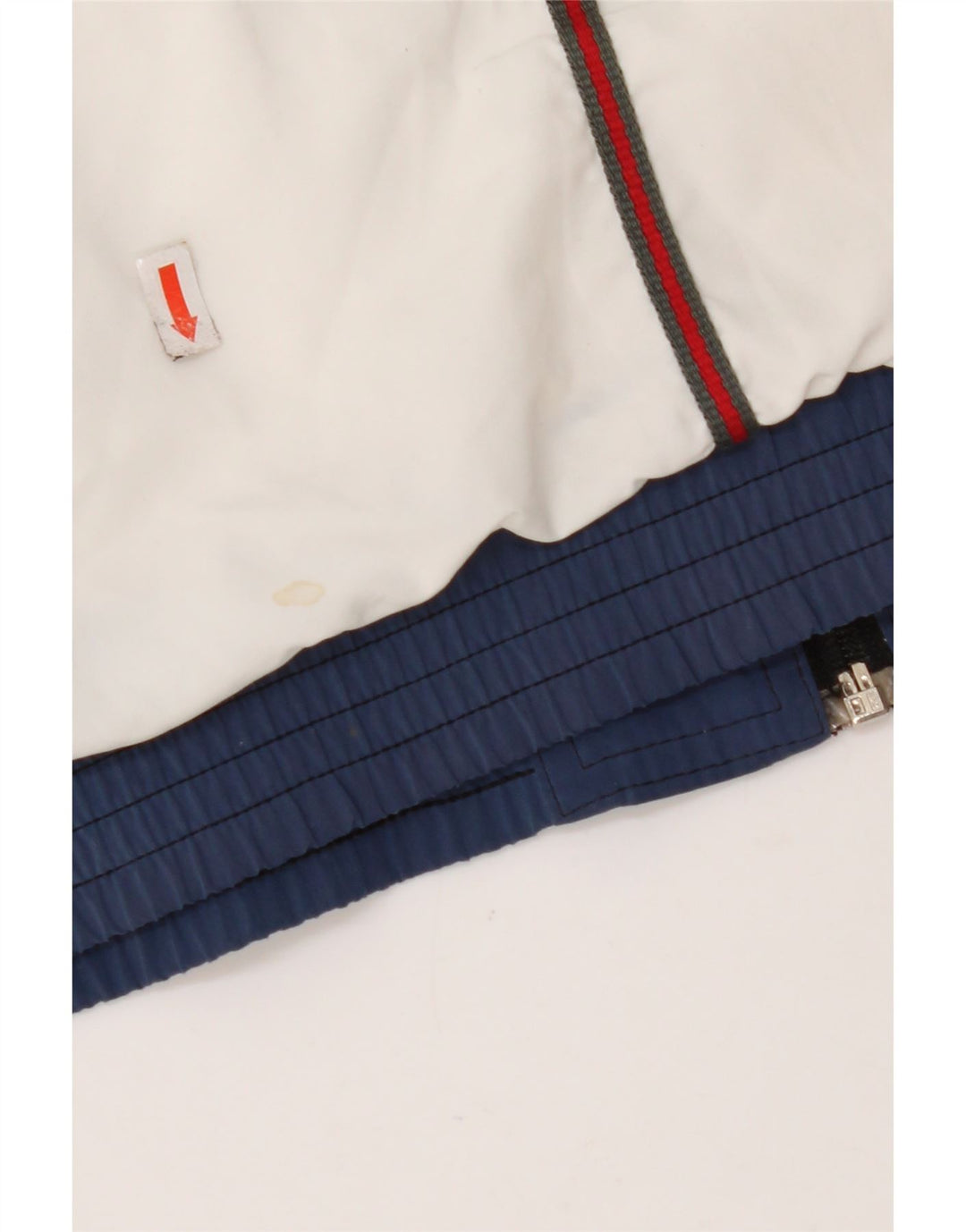 Jachetă de trening pentru bărbați LOTTO UK 36/38 Poliester color bloc alb mic