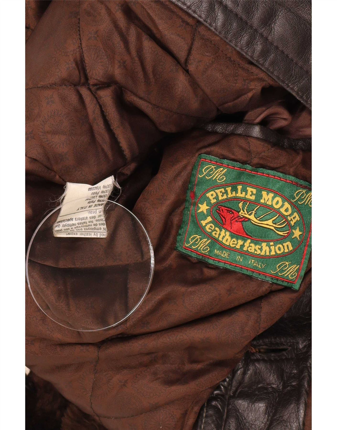 Pelle Moda Mans din piele pentru bărbați UK 40 Large Brown Classic