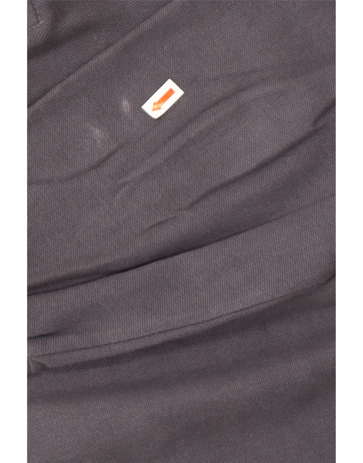 DIADORA Tricou polo cu maneca lunga pentru barbati IT 48 bumbac gri mediu