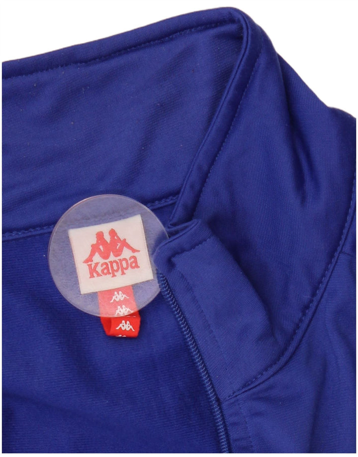 Jachetă de trening grafică pentru bărbați Kappa, 2XL, albastru, bloc de culoare