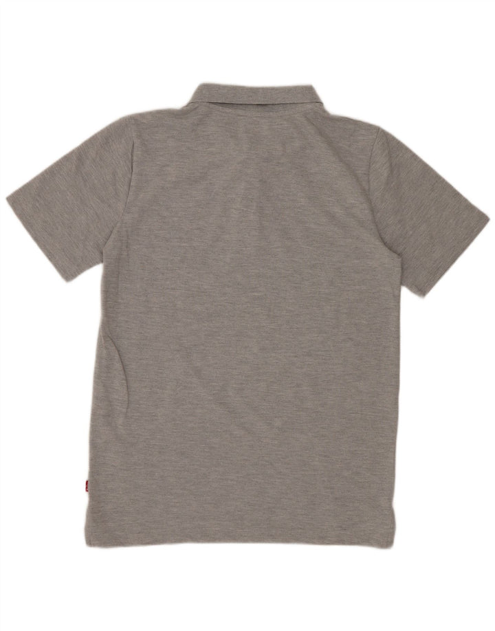 Tricou polo Levi's pentru baieti 15-16 ani, bumbac cu pete gri