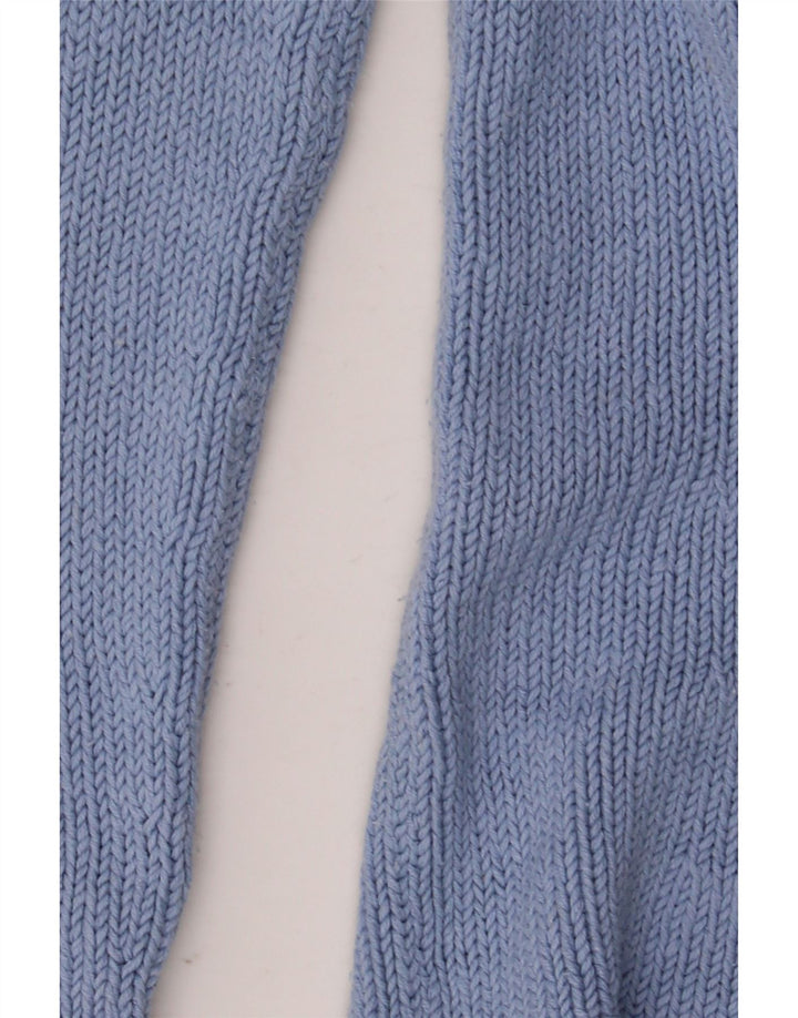 Pulover cardigan Boden pentru femei UK 14 Medium Blue Silk