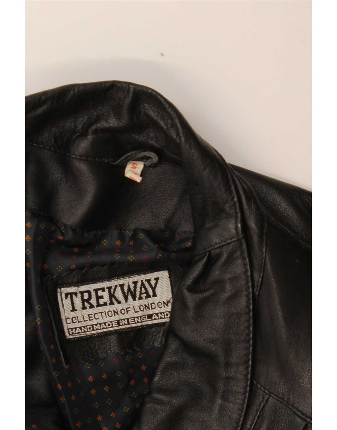 Palton de piele pentru femei Trekway UK 10 Mic Negru