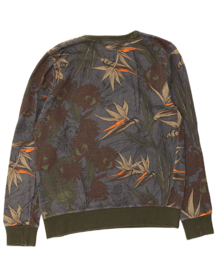 Hanorac pentru femei Element Pulover UK 10 mic, multicolor, floral, bumbac
