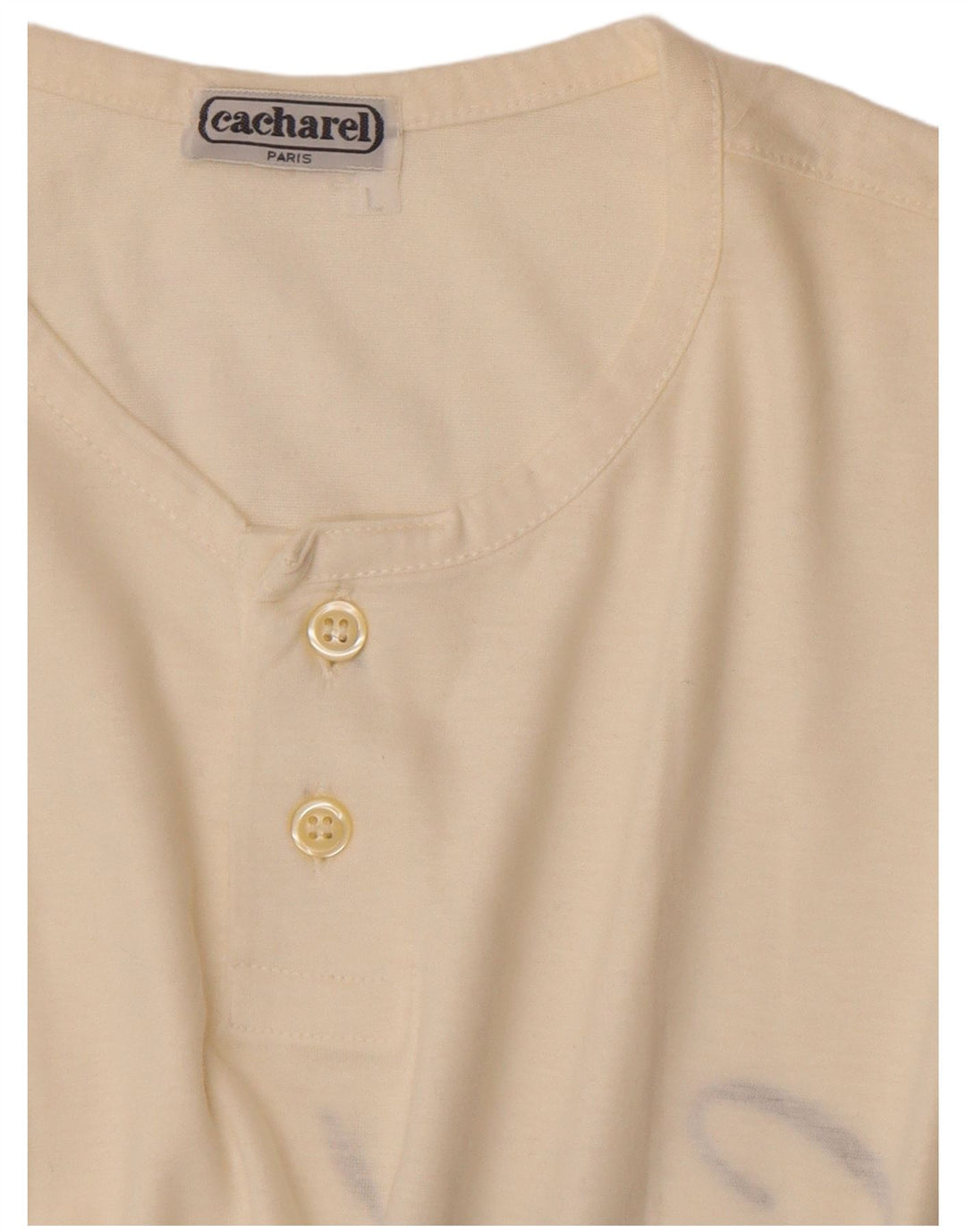 Tricou grafic pentru bărbați Cacharel Top Large White