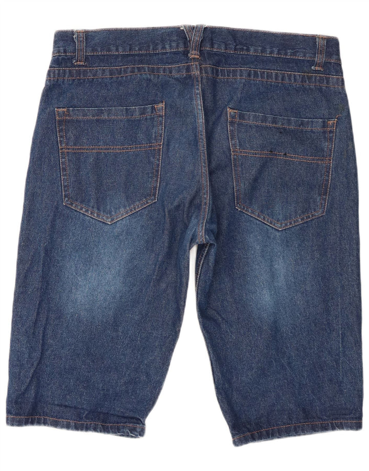 Pantaloni scurți din blugi pentru bărbați Pierre Cardin, mari W36, bumbac albastru