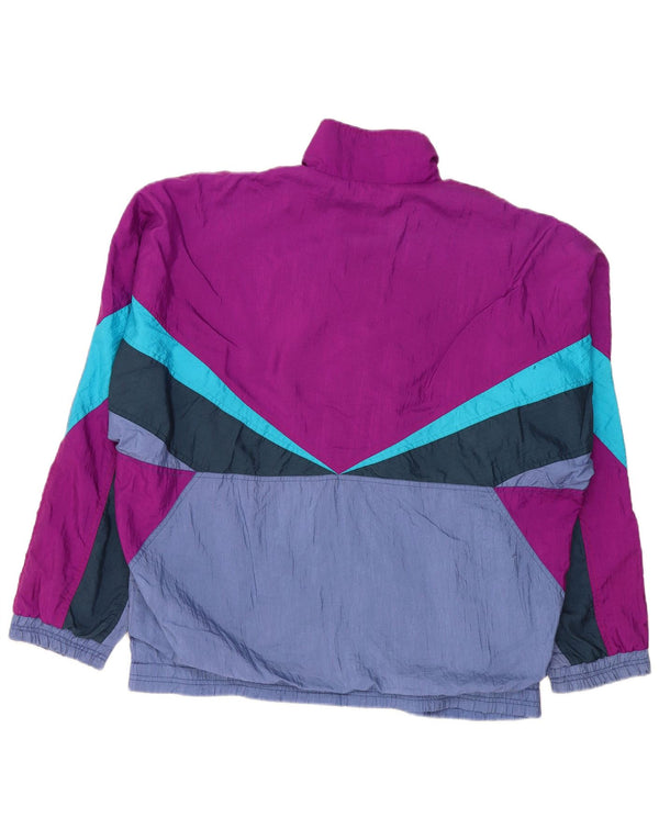 Jachetă de trening pentru bărbați Diadora, XL, mov, nailon color bloc