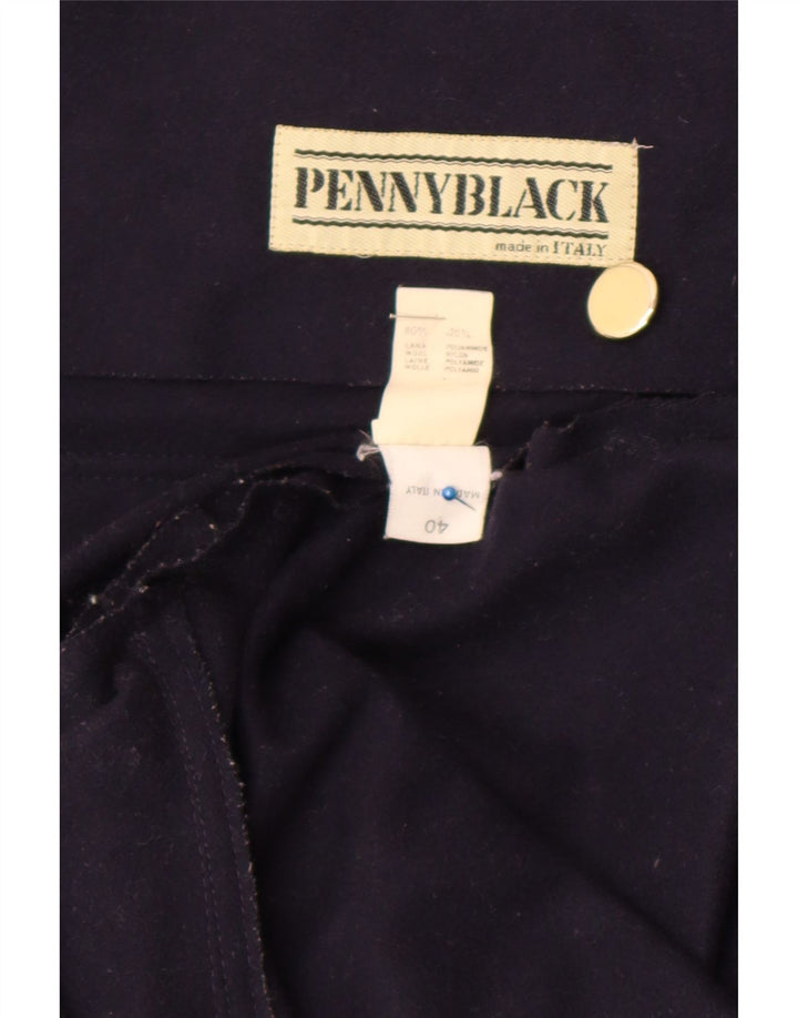 Penny Black Jachetă supradimensionată pentru femei UK 10 Small Bleumarin