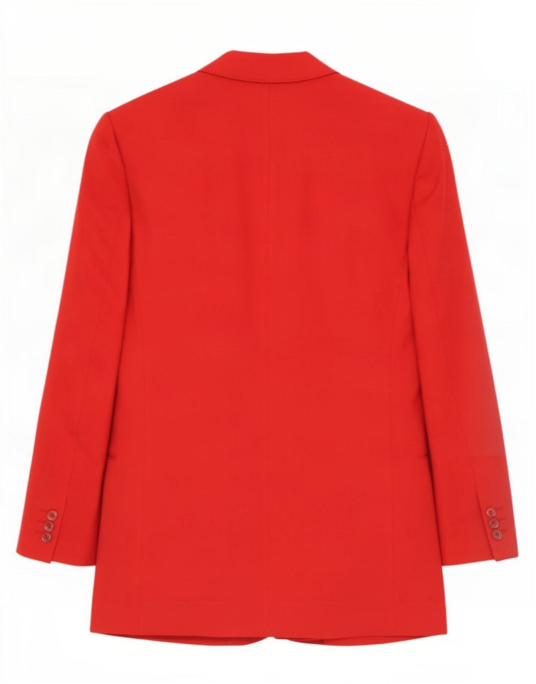 Jachetă Blazer Vintage pentru bărbați la dublu piept IT 48 Medium Red Lână nouă