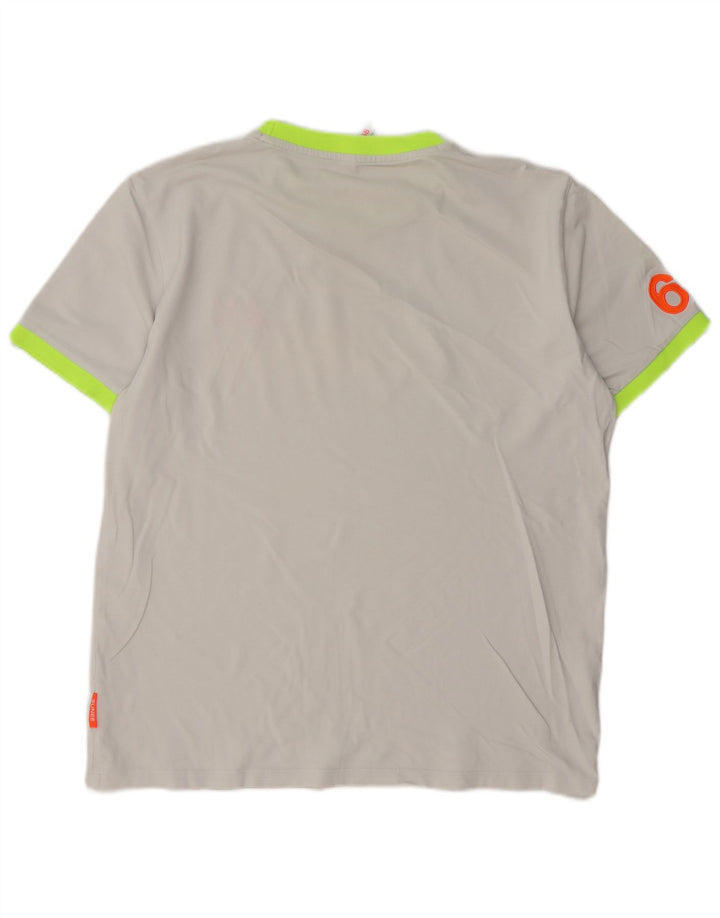 Sun68 Tricou grafic pentru bărbați Top 2XL bumbac gri