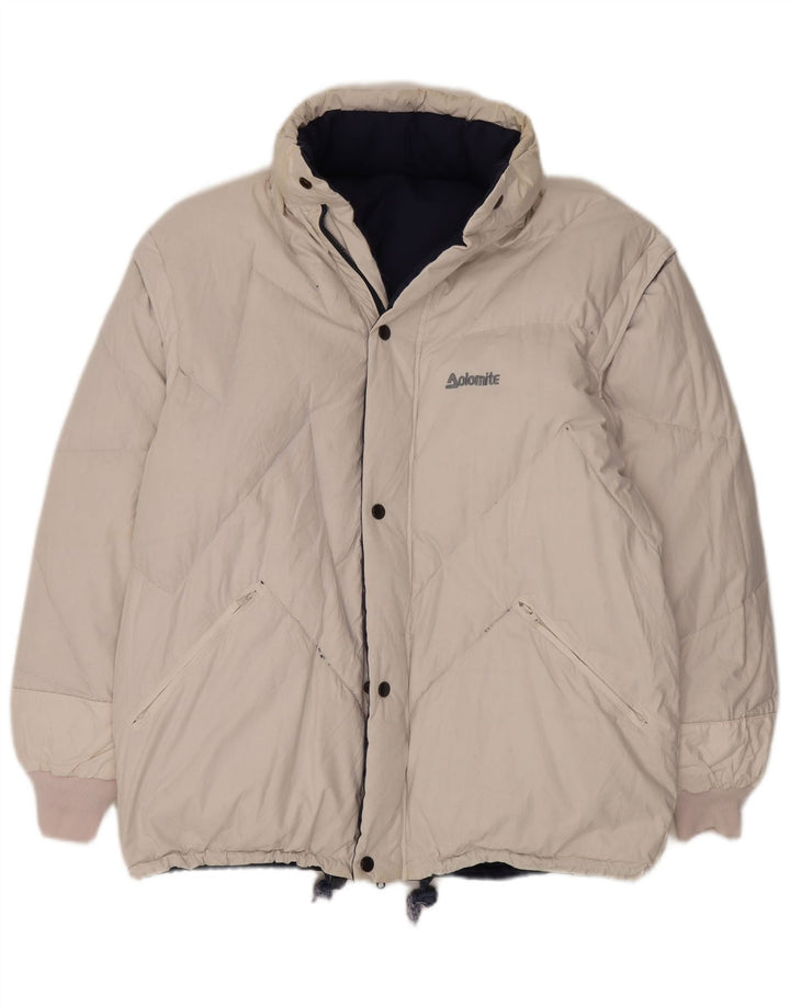 Jachetă căptușită reversibilă pentru bărbați Dolomite UK 38 Medium Bleumarin Poliester