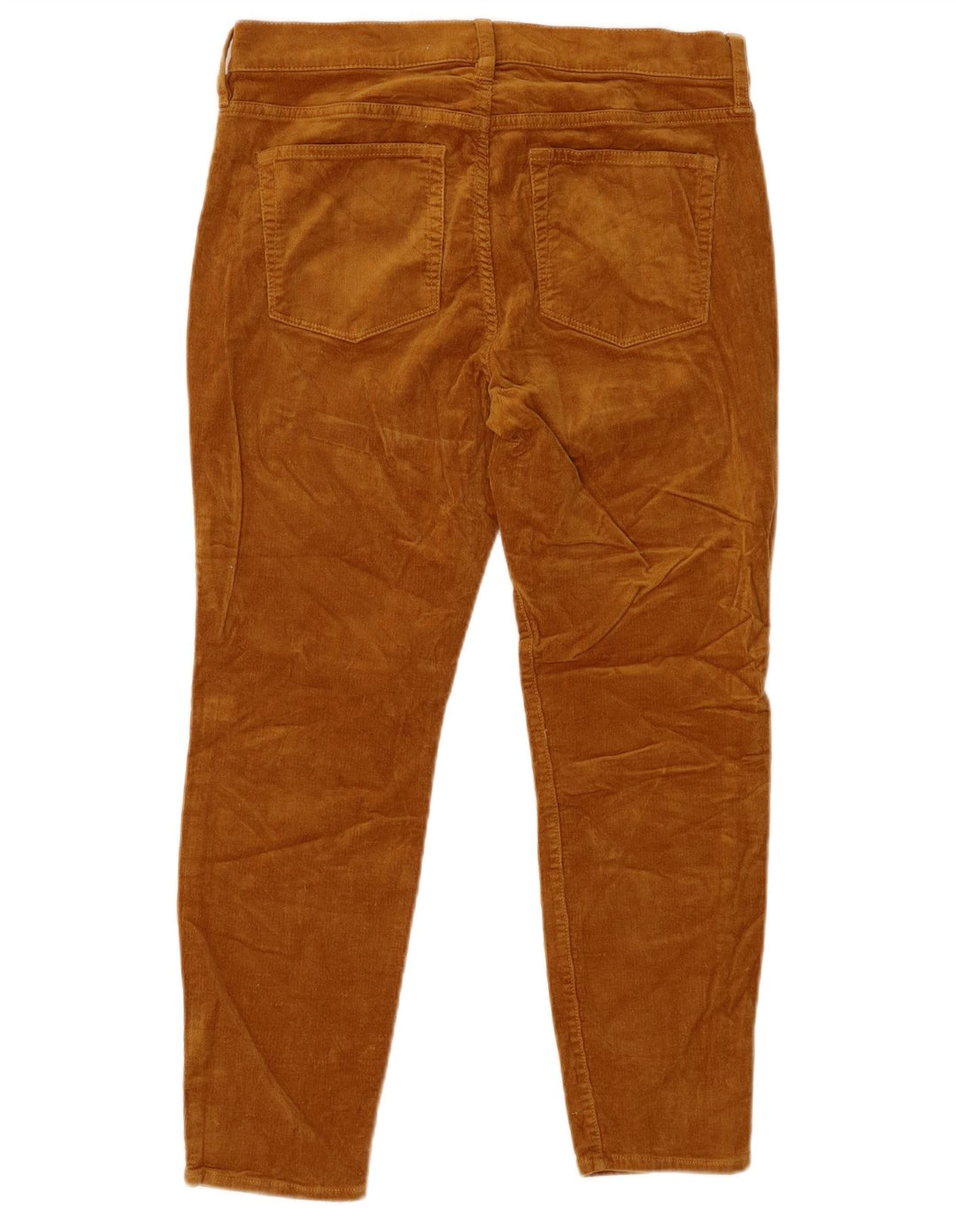 J. Crew Pantaloni skinny din catifea pentru femei, L29 L24, bumbac maro